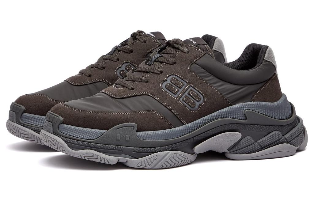 Lookbook 발렌시아가 트리플 S 스니커즈 '다크 그레이 믹스' 710157W3CU41819