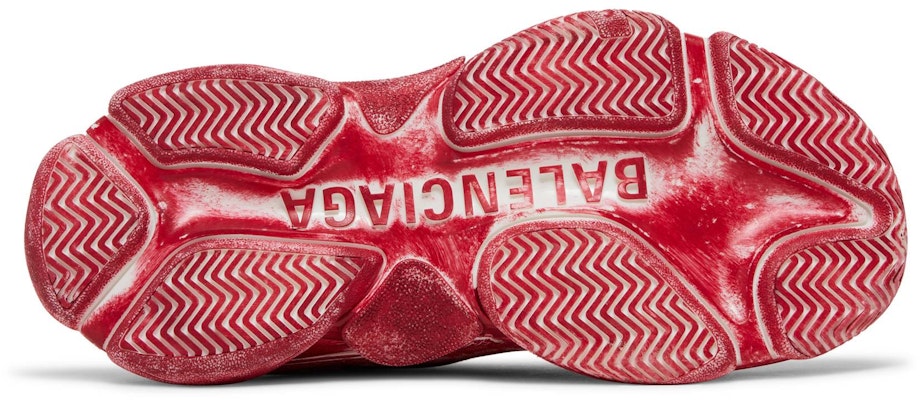 (W) Balenciaga Triple S Sneaker 'Merah Gelap' 524039-W3CN3-6000 Shop (W) Balenciaga Triple S Sneaker 'Merah Gelap' 524039-W3CN3-6000