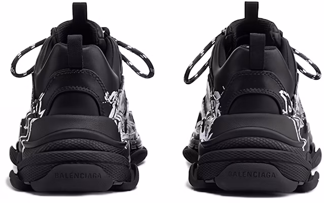 Balenciaga Triple S Sneaker 'DIY Metal - Black White' 536737W2FAY1090 Shop Balenciaga Triple S Sneaker 'DIY Metal - Black White' 536737W2FAY1090