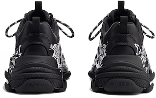 巴黎世家Triple S运动鞋 'DIY金属 - 黑白' 536737W2FAY1090 Shop 巴黎世家Triple S运动鞋 'DIY金属 - 黑白' 536737W2FAY1090