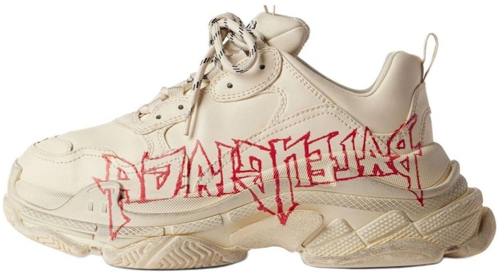 Balenciaga Triple S Sneaker 'DIY Metal - Putih Merah Hitam' 536737W2FAY9016 Buy Balenciaga Triple S Sneaker 'DIY Metal - Putih Merah Hitam' 536737W2FAY9016