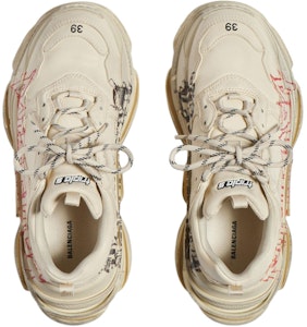 Balenciaga Triple S Zapatillas 'DIY Metal - Blanco Rojo Negro' 536737W2FAY9016 Shop Balenciaga Triple S Zapatillas 'DIY Metal - Blanco Rojo Negro' 536737W2FAY9016