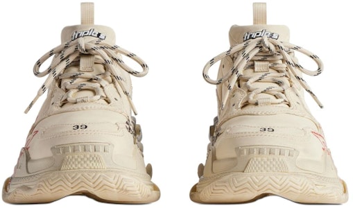 Balenciaga Triple S Zapatillas 'DIY Metal - Blanco Rojo Negro' 536737W2FAY9016 Purchase Balenciaga Triple S Zapatillas 'DIY Metal - Blanco Rojo Negro' 536737W2FAY9016