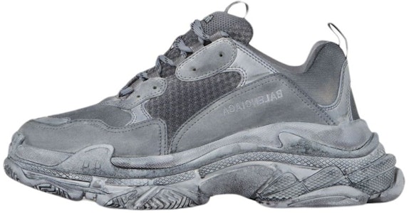 巴黎世家 Triple S 运动鞋 '染灰' 536737-W3CS4-1200 Buy 巴黎世家 Triple S 运动鞋 '染灰' 536737-W3CS4-1200