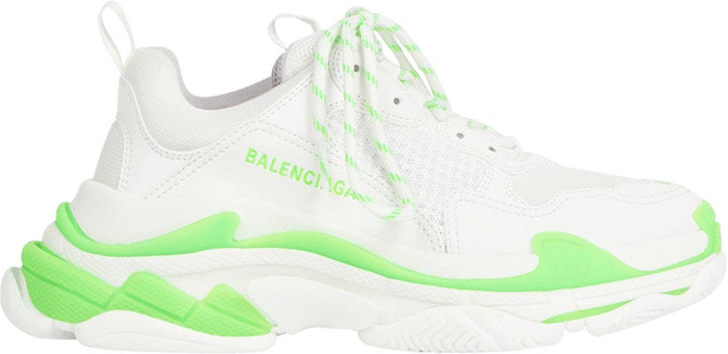 Balenciaga triple s green fluo online