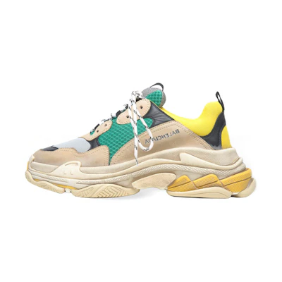 Balenciaga Triple S Sneaker 'Green Yellow' 2018