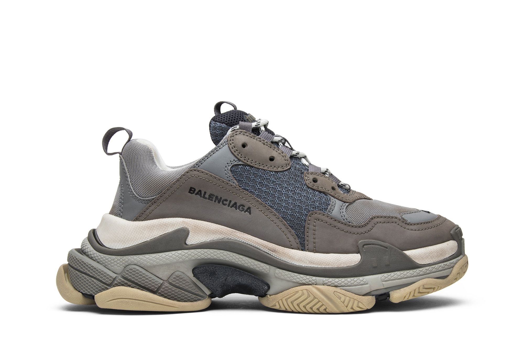 Buy Zapatillas Balenciaga Triple S 'Gris' (Reedición 2018) 483513-W06E1-1259