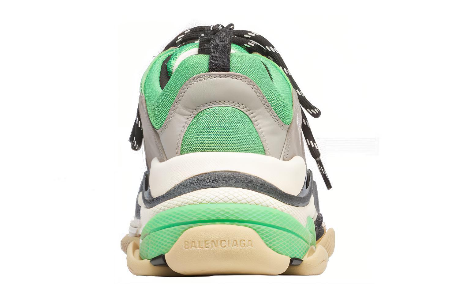 Shop Balenciaga Triple S Sneaker 'Grey Green' 536737W09OH3067