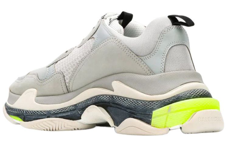 Balenciaga Triple S Sneaker 'Grey Neon' 圖 3