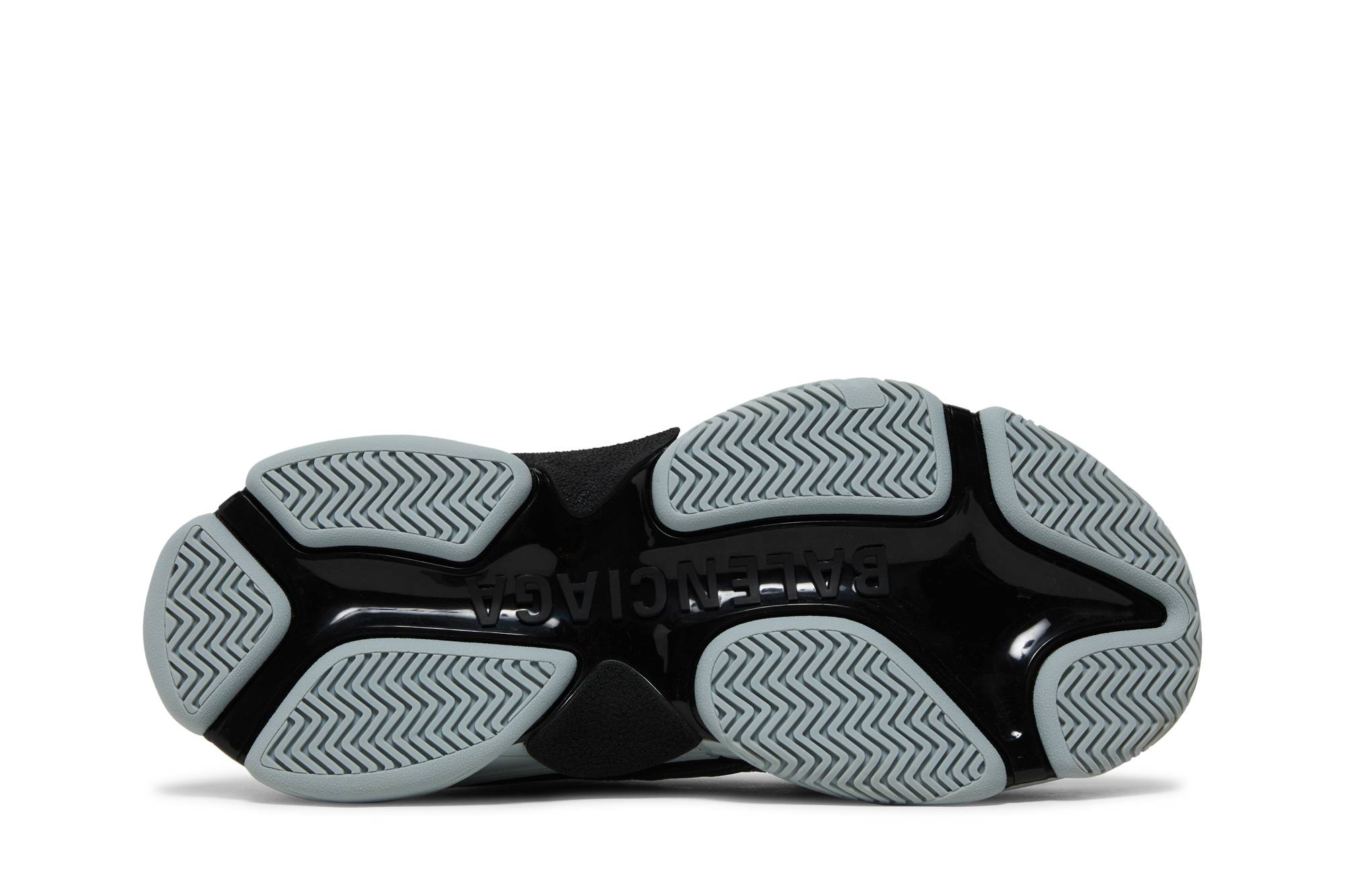 Shop 巴黎世家 Triple S 潮流百搭 低筒休閒老爹鞋 灰白銀