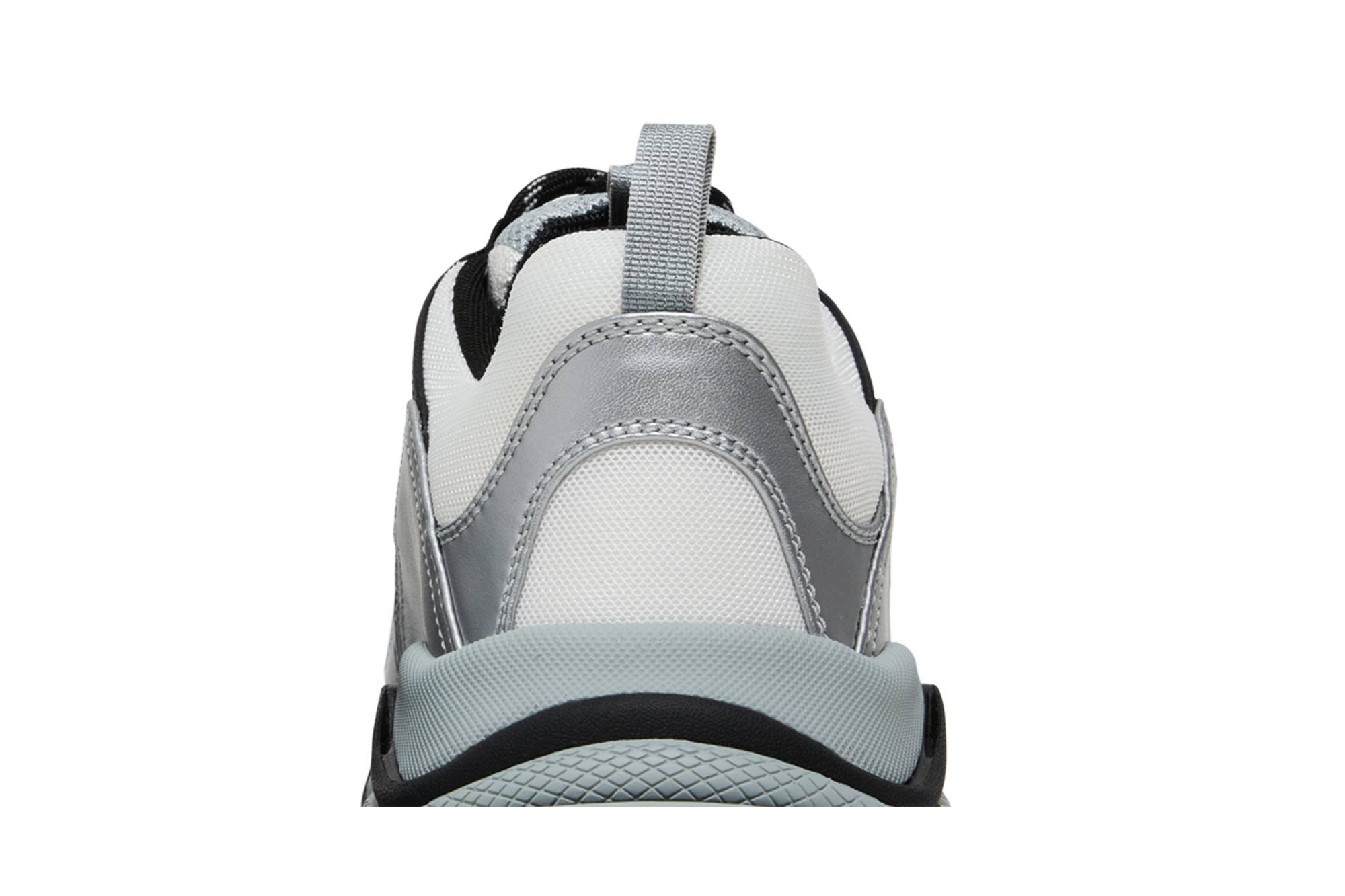 Sizing 巴黎世家 Triple S 潮流百搭 低筒休閒老爹鞋 灰白銀