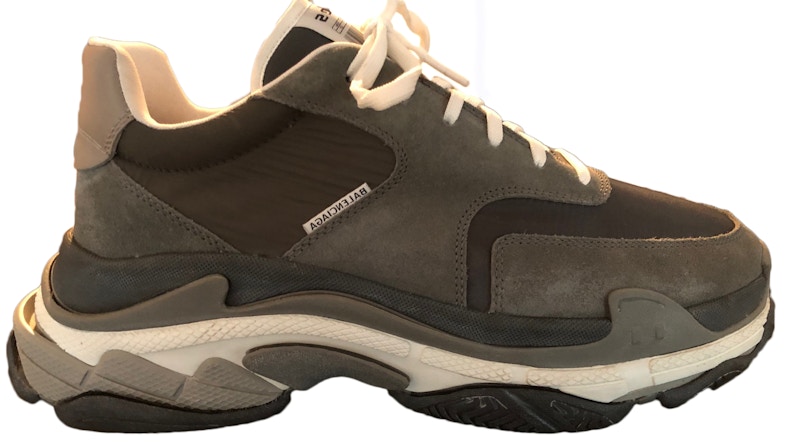 Balenciaga Triple S Sneaker 'Grey Suede' 2018