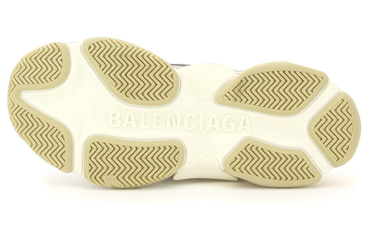 Balenciaga Triple S Sneaker 'Grey Yellow' 圖 5