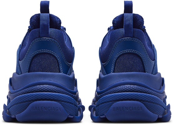 Balenciaga Triple S Sneaker 'Indigo' kasut lelaki 536737W2FW14990 Details for Balenciaga Triple S Sneaker 'Indigo' kasut lelaki 536737W2FW14990