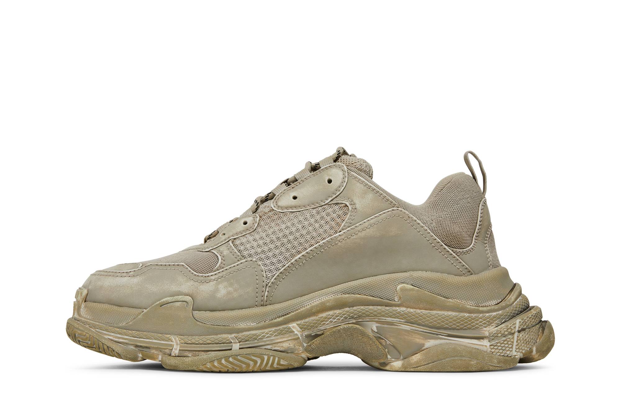 Lookbook Balenciaga Triple S Sneaker 'Beige Pudar Cerah' 536737W3CN39700