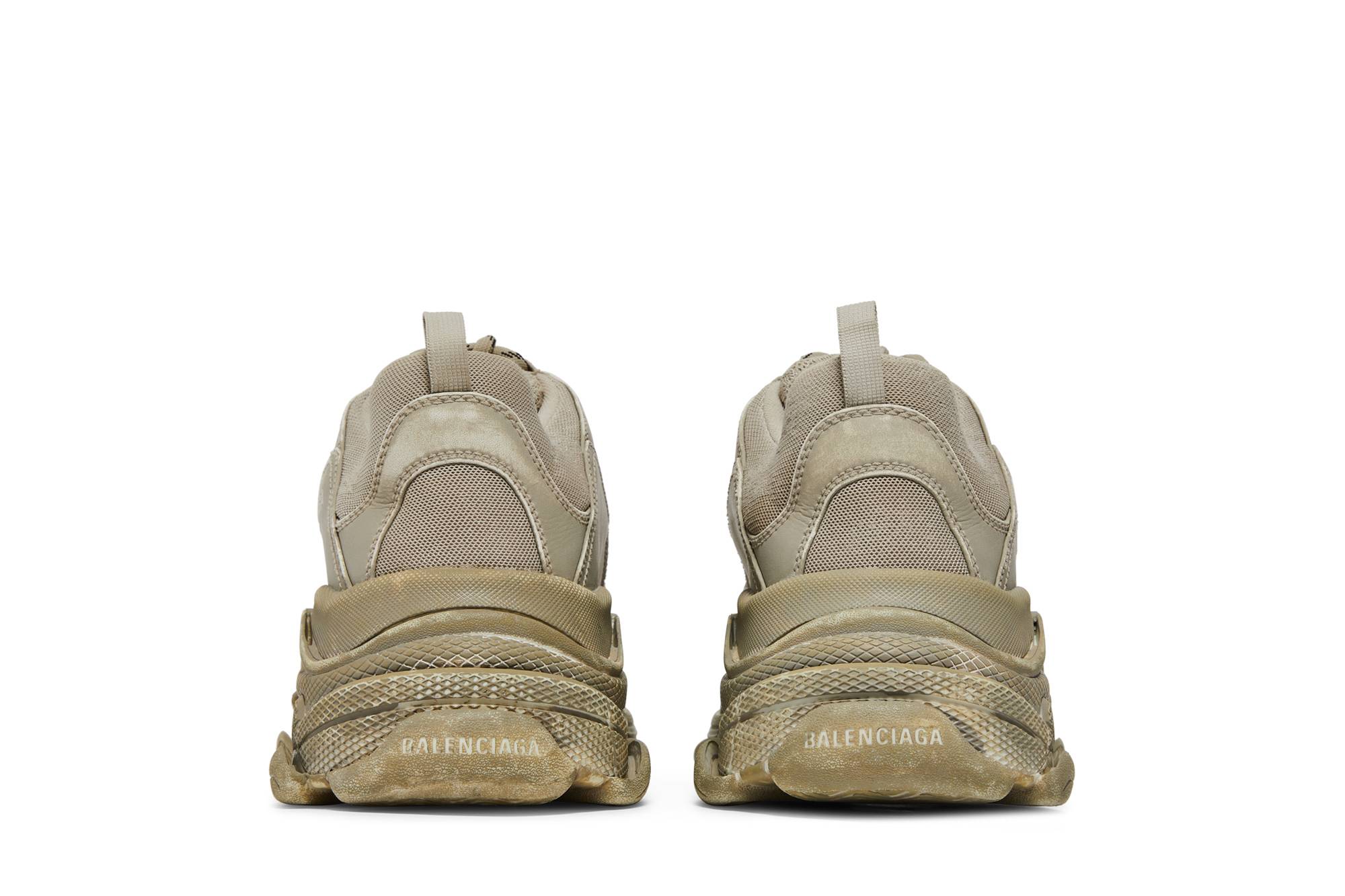 Details for Balenciaga Triple S Sneaker 'Beige Pudar Cerah' 536737W3CN39700