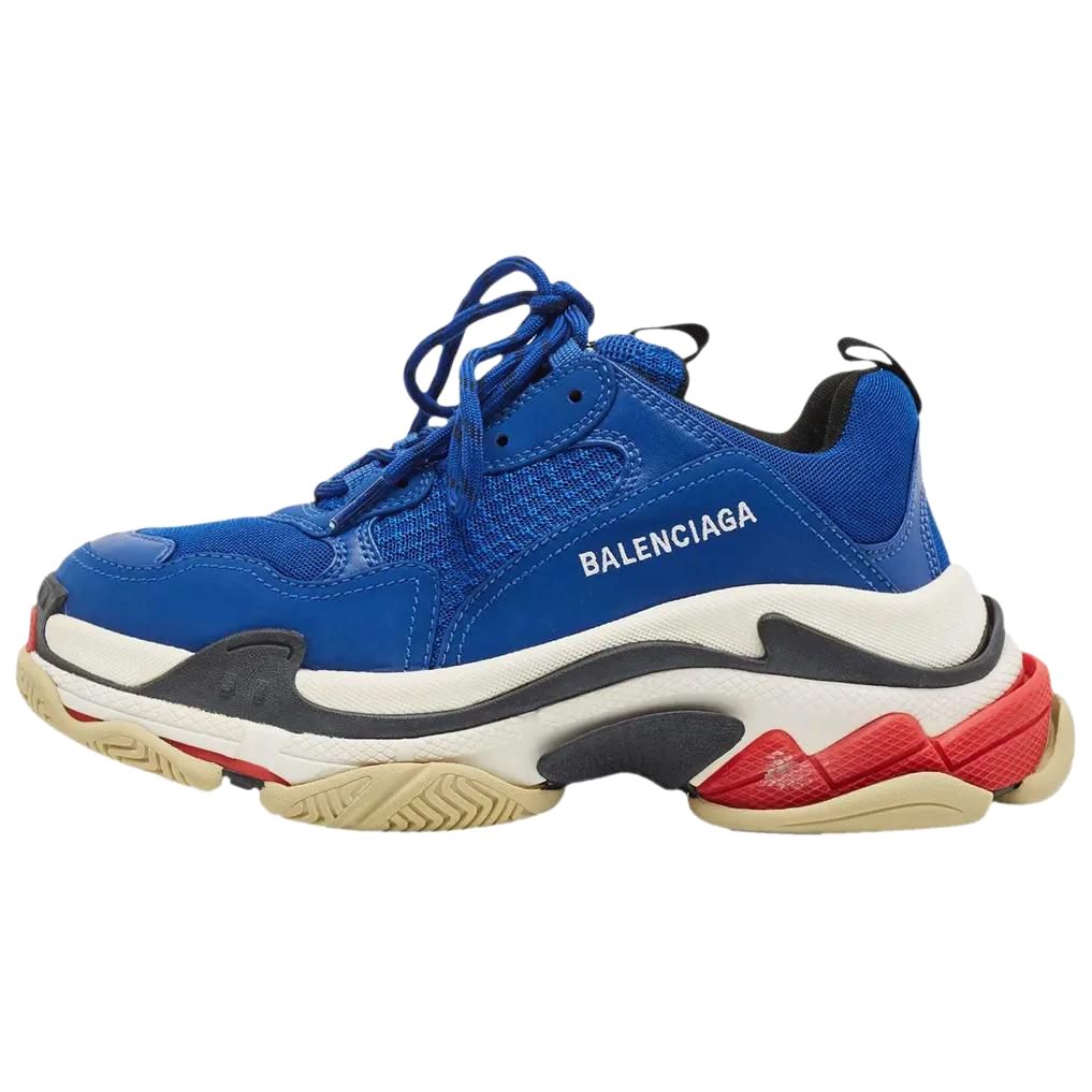 Buy Balenciaga Triple S Sepatu Sneakers 'Navy' 536737W09OM4691