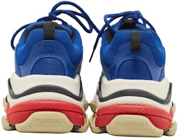 Balenciaga Triple S Sepatu Sneakers 'Navy' 536737W09OM4691 Shop Balenciaga Triple S Sepatu Sneakers 'Navy' 536737W09OM4691