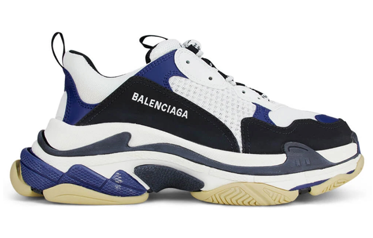 Balenciaga Triple S Sneaker 'Navy Black' 圖 2