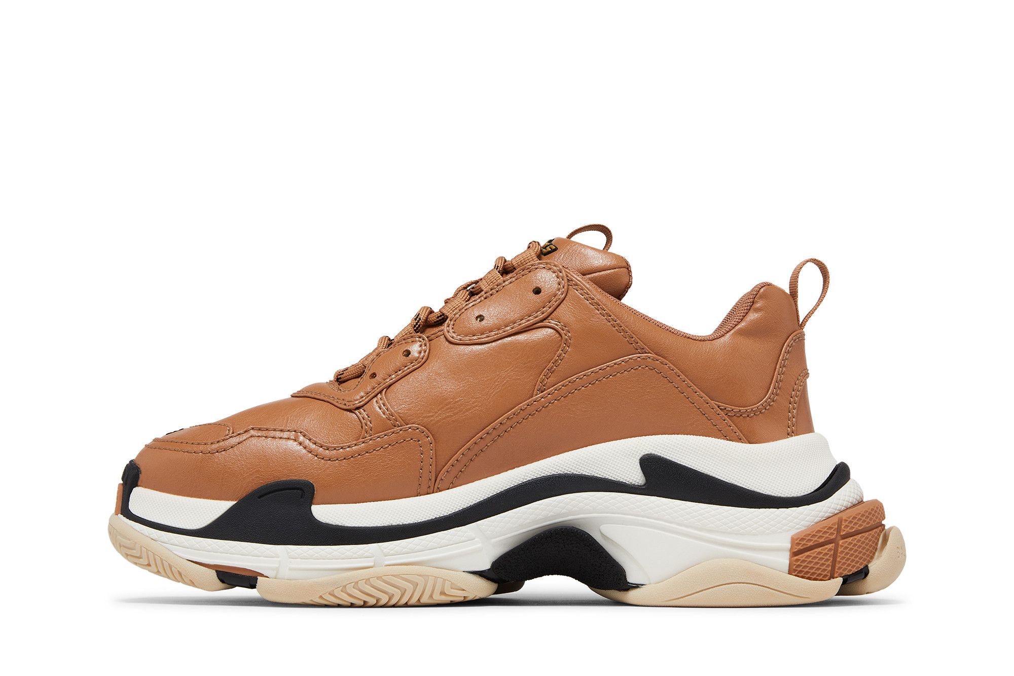 Lookbook 巴黎世家 Triple S 运动鞋 '裸色' 536737-W2FAD-9791
