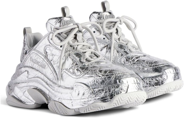 Balenciaga Triple S Zapatillas 'Plateado Metálico Arena' 536737W2FMA8100 Order Balenciaga Triple S Zapatillas 'Plateado Metálico Arena' 536737W2FMA8100