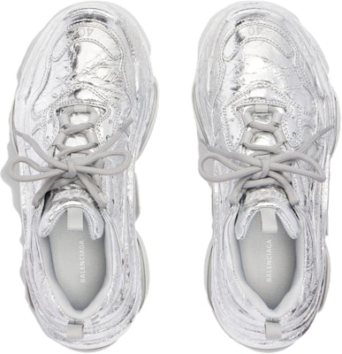 Balenciaga Triple S Zapatillas 'Plateado Metálico Arena' 536737W2FMA8100 Shop Balenciaga Triple S Zapatillas 'Plateado Metálico Arena' 536737W2FMA8100