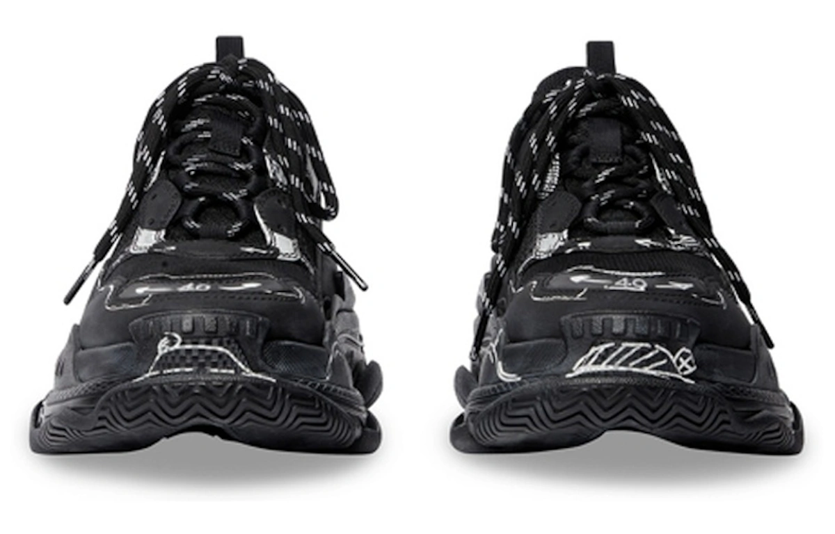 Balenciaga Triple S Sneaker 'Sketch - Black'