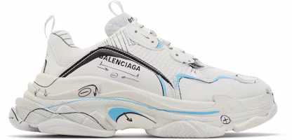 Balenciaga Triple S Sneaker 'Sketch - White' 536737-W3SRB-9014 Balenciaga Triple S Sneaker 'Sketch - White' 536737-W3SRB-9014