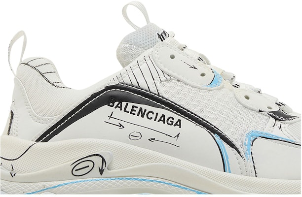 Balenciaga Triple S Sneaker ''Sketch - Weiß'' 536737-W3SRB-9014 Order Balenciaga Triple S Sneaker ''Sketch - Weiß'' 536737-W3SRB-9014