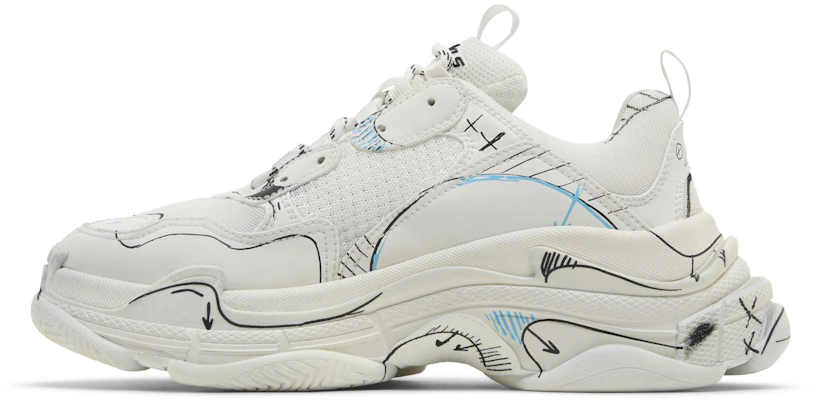 Balenciaga Triple S Sneaker ''Sketch - Weiß'' 536737-W3SRB-9014 Lookbook Balenciaga Triple S Sneaker ''Sketch - Weiß'' 536737-W3SRB-9014