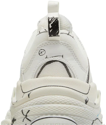 Balenciaga Triple S Sneaker ''Sketch - Weiß'' 536737-W3SRB-9014 Sizing Balenciaga Triple S Sneaker ''Sketch - Weiß'' 536737-W3SRB-9014