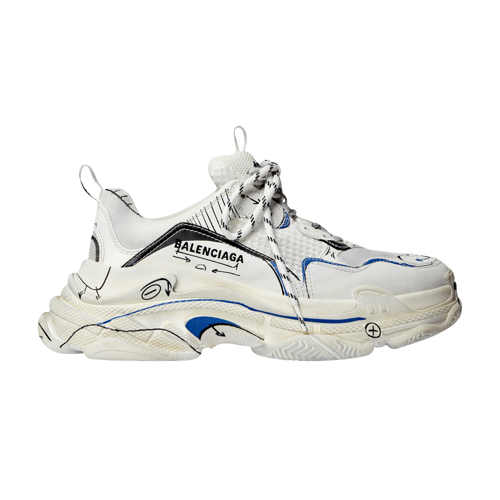 靴 BALENCIAGA  SNEAKER TRIPLE S SKETCH triple s バレンシアガsketch BALENCIAGA