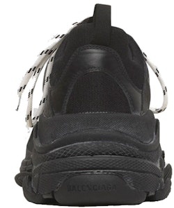 巴黎世家 Triple S 運動鞋 'Triple Black' 534162-W09O1-1000 Purchase 巴黎世家 Triple S 運動鞋 'Triple Black' 534162-W09O1-1000