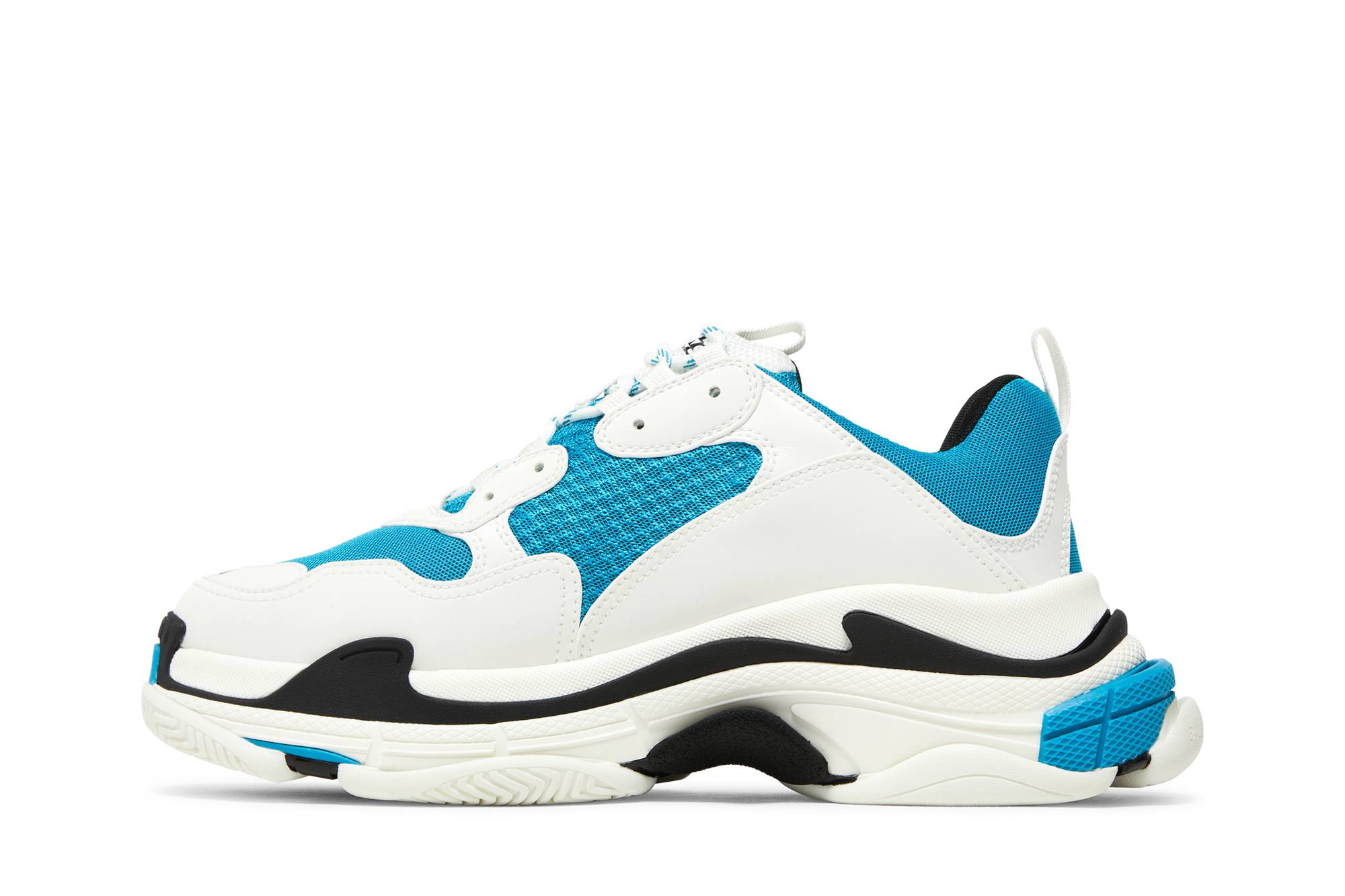 Balenciaga Triple S Sneaker 'White Carib Blue' 圖 3