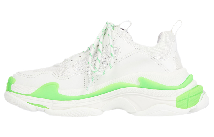 Balenciaga Triple S Sneaker 'White Fluo Green'
