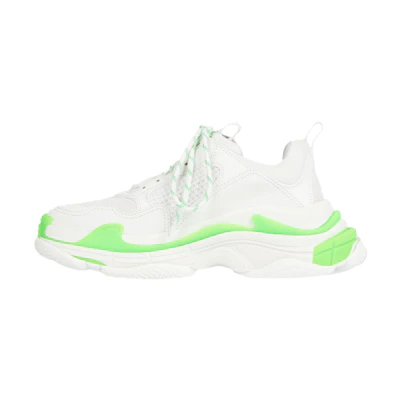 Balenciaga Triple S Sneaker 'White Fluo Green'