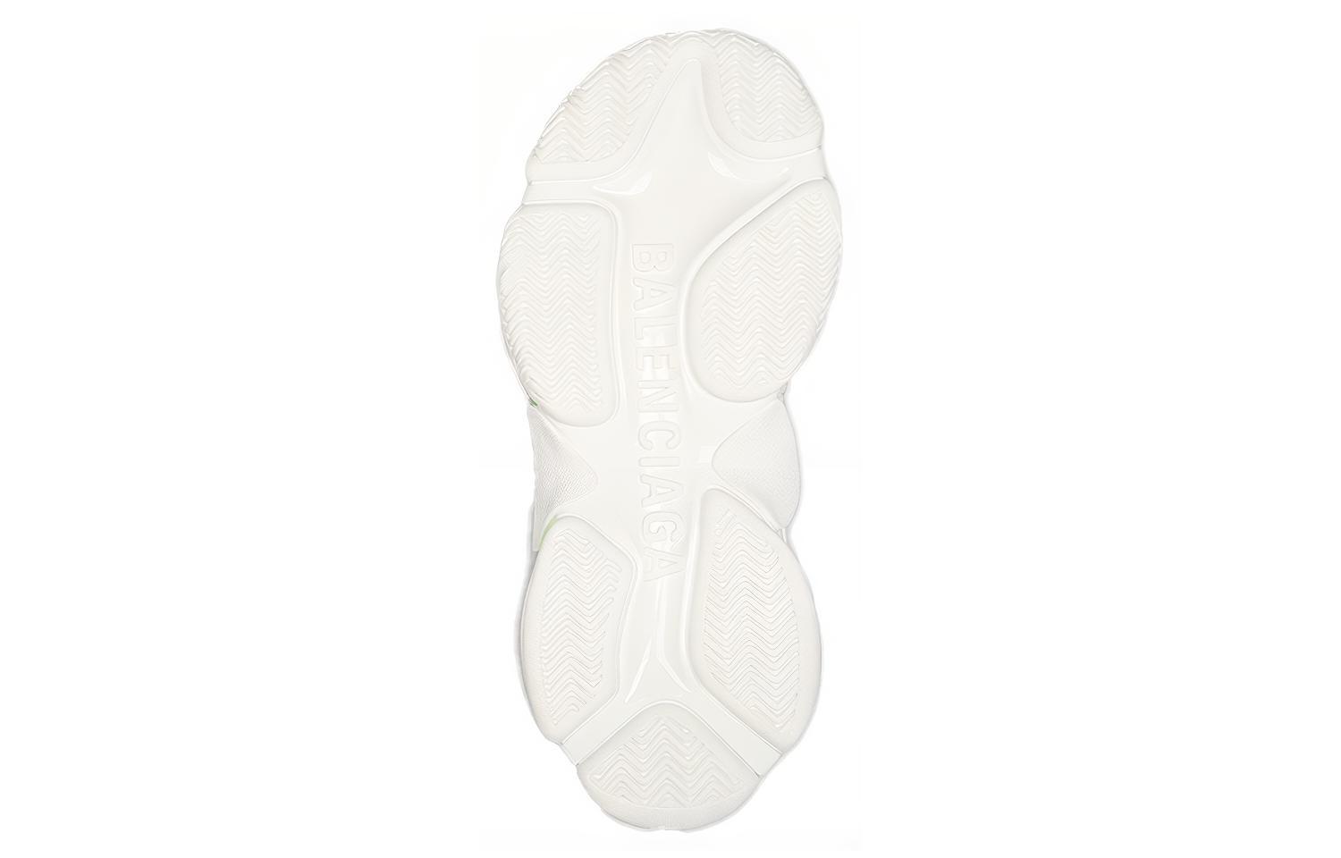 Balenciaga Triple S Sneaker 'White Fluo Green' 圖 6