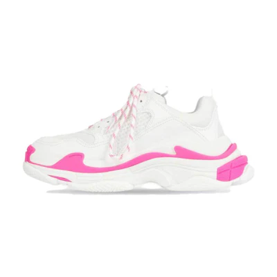 Balenciaga Triple S Sneaker 'White Fluo Pink'