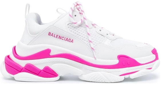 발렌시아가 트리플 S 스니커즈 '화이트 플루오 핑크' 536737W2CA35390 Order 발렌시아가 트리플 S 스니커즈 '화이트 플루오 핑크' 536737W2CA35390