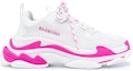 Order 발렌시아가 트리플 S 스니커즈 '화이트 플루오 핑크' 536737W2CA35390