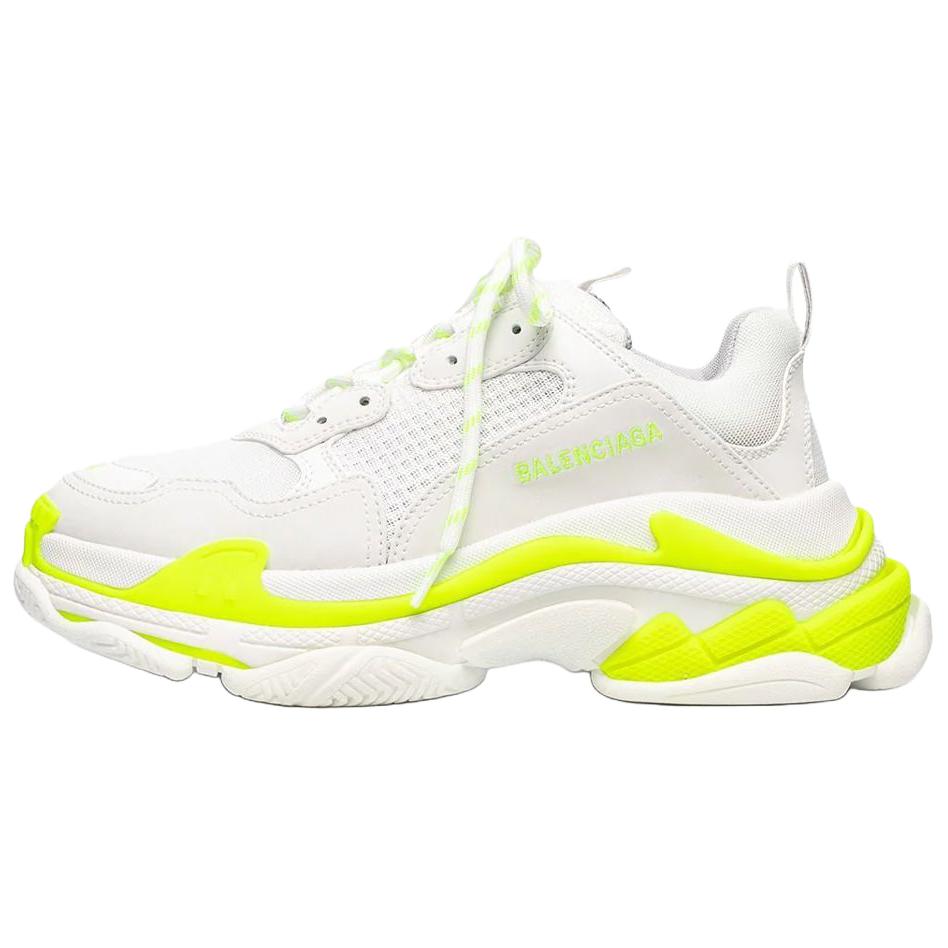 Balenciaga Triple S Sneaker 'White Fluo Yellow' 536737-W2CA3-7390