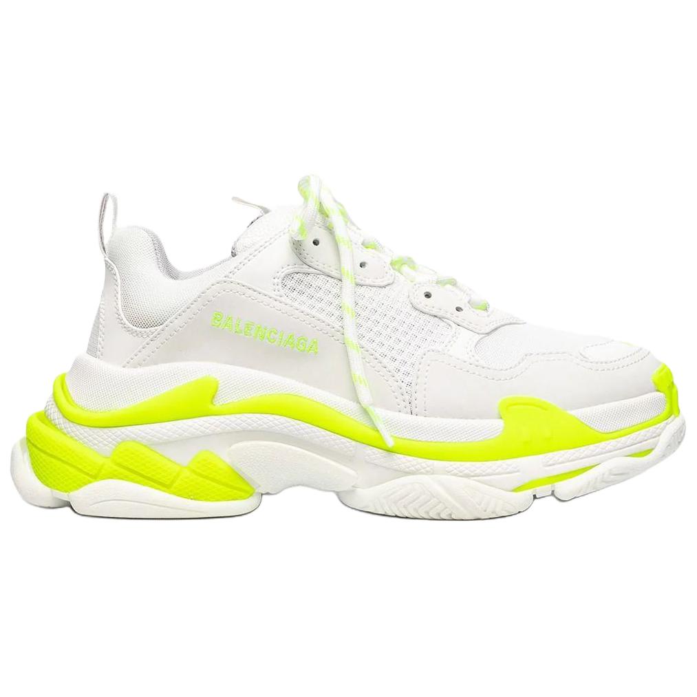 Order バレンシアガ トリプルS 白/蛍光イエロー
(Barenshiaga Toripuru S Shiro/Keikou Ieroo) 536737-W2CA3-7390