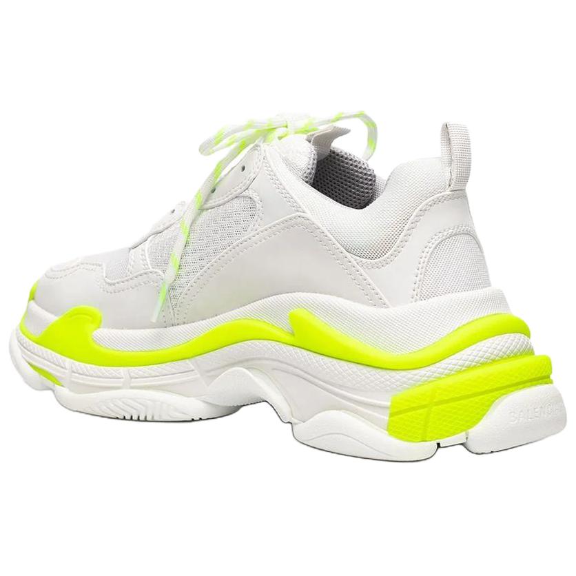 Shop バレンシアガ トリプルS 白/蛍光イエロー
(Barenshiaga Toripuru S Shiro/Keikou Ieroo) 536737-W2CA3-7390