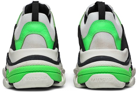발렌시아가 트리플 S 스니커즈 '화이트 그린 플루오' 536737W09O69063 Details for 발렌시아가 트리플 S 스니커즈 '화이트 그린 플루오' 536737W09O69063