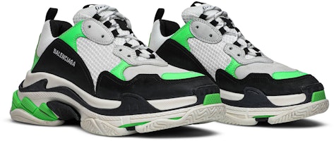 Balenciaga Triple S Sneaker 'Putih Hijau Fluo' 536737W09O69063 Cheap Balenciaga Triple S Sneaker 'Putih Hijau Fluo' 536737W09O69063