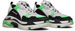 Cheap Balenciaga Triple S Sneaker 'Putih Hijau Fluo' 536737W09O69063