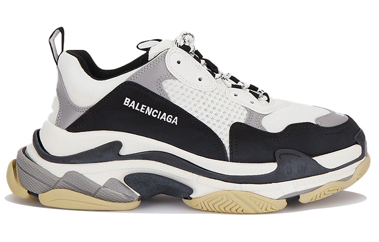 Order 巴黎世家 Triple S 运动鞋“白灰黑” 536737 W09OM 9072