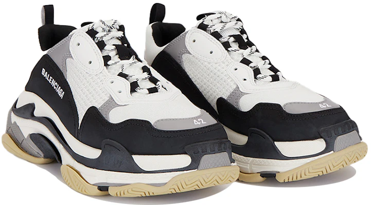 巴黎世家 Triple S 运动鞋“白灰黑” 536737 W09OM 9072 Lookbook 巴黎世家 Triple S 运动鞋“白灰黑” 536737 W09OM 9072