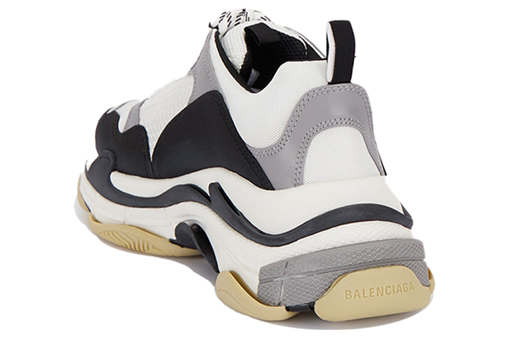 Purchase 巴黎世家 Triple S 运动鞋“白灰黑” 536737 W09OM 9072