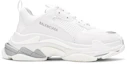Buy Balenciaga Triple S Sepatu Sneaker 'Putih Abu Metalik' 536737W2FS41200